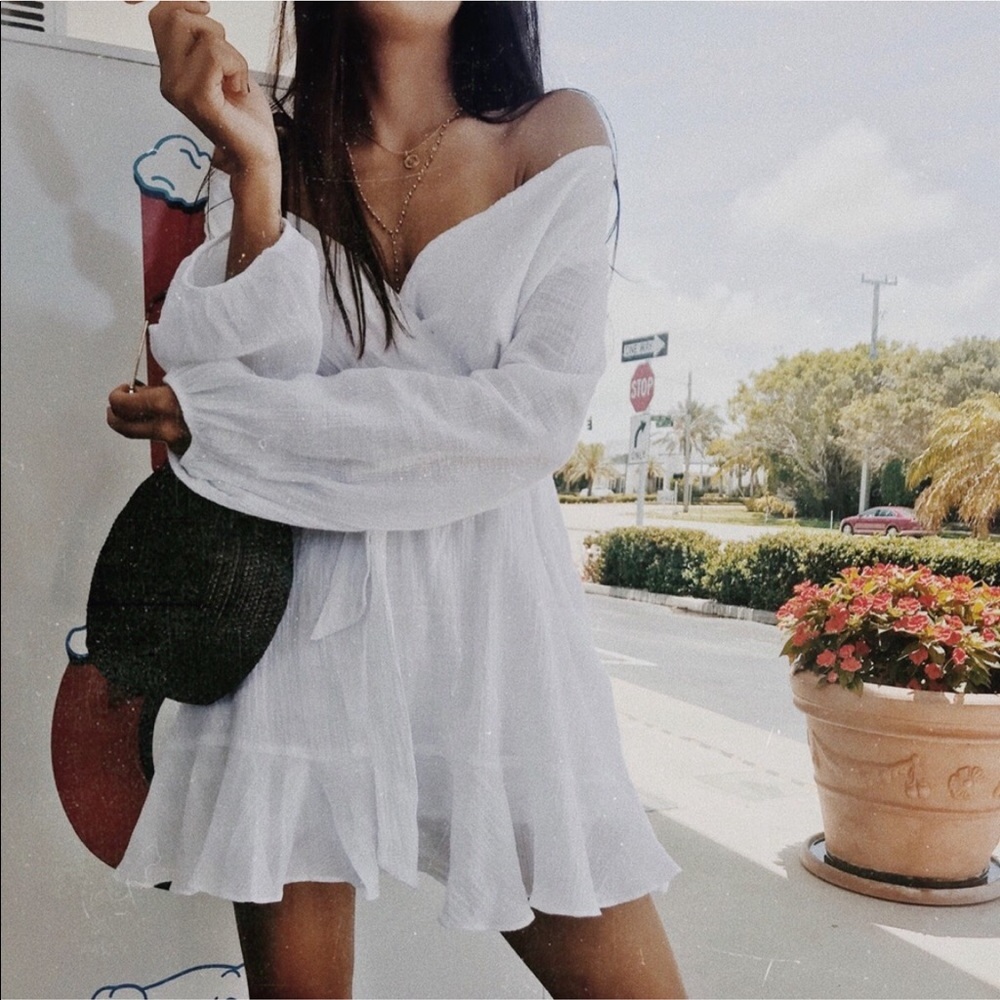 White dress